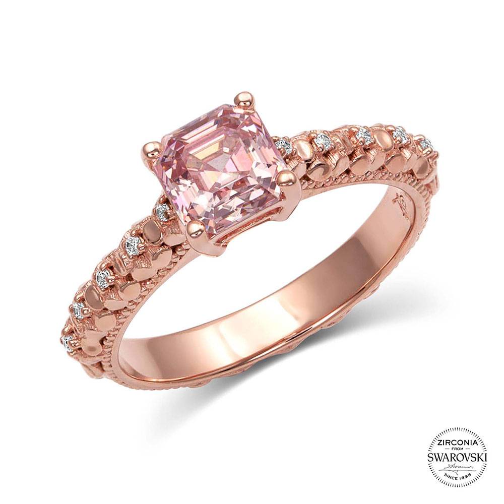 4-261872 Montana Silversmiths Wild Rose Morganite Ring sku 4-261872