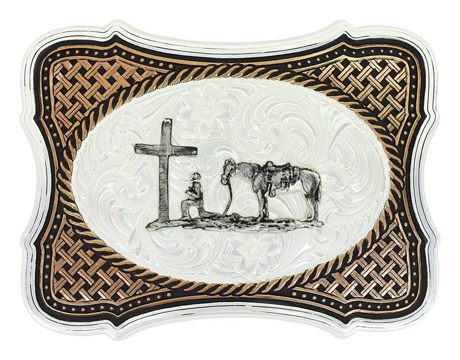 4-261902 Montan Silversmiths Christian Cowboy Legacy Weave  sku 4-261902