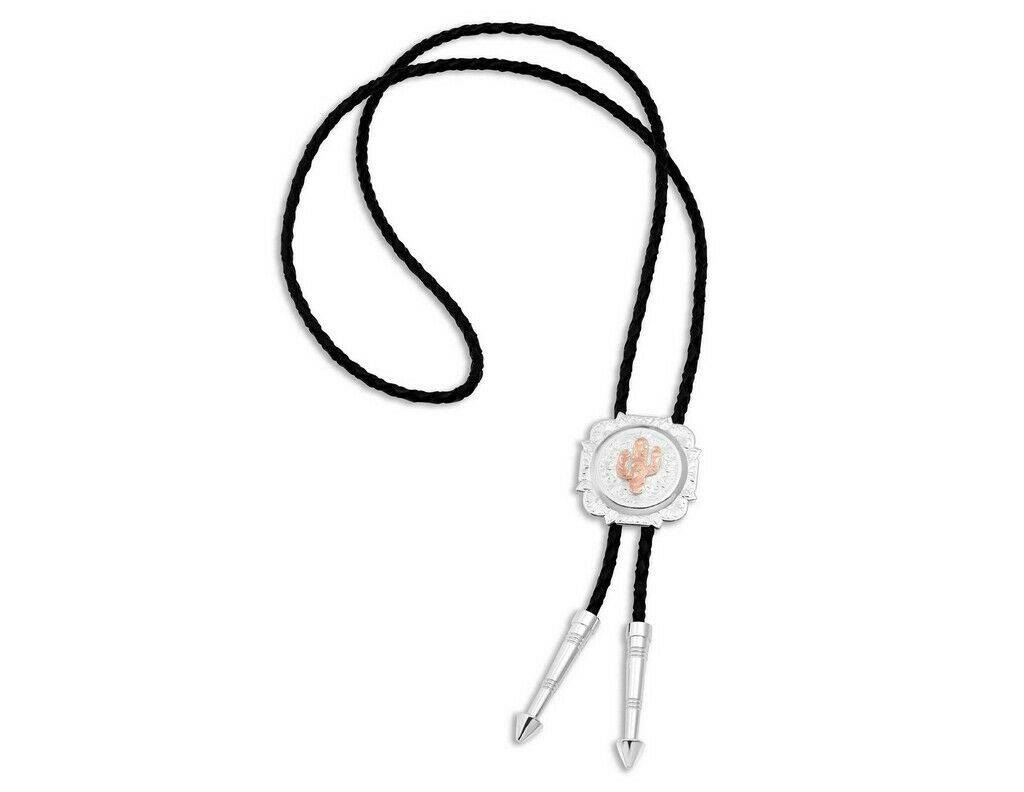 4-261911 Montana Silversmiths Mens Bolo Cactus Tie sku 4-261911