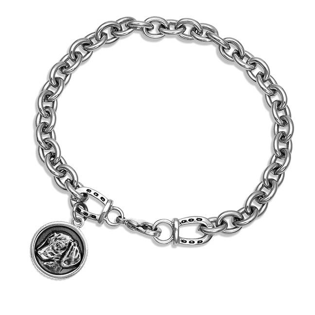 Montana Silversmiths Happy Tails Dachshund Charm Bracelet