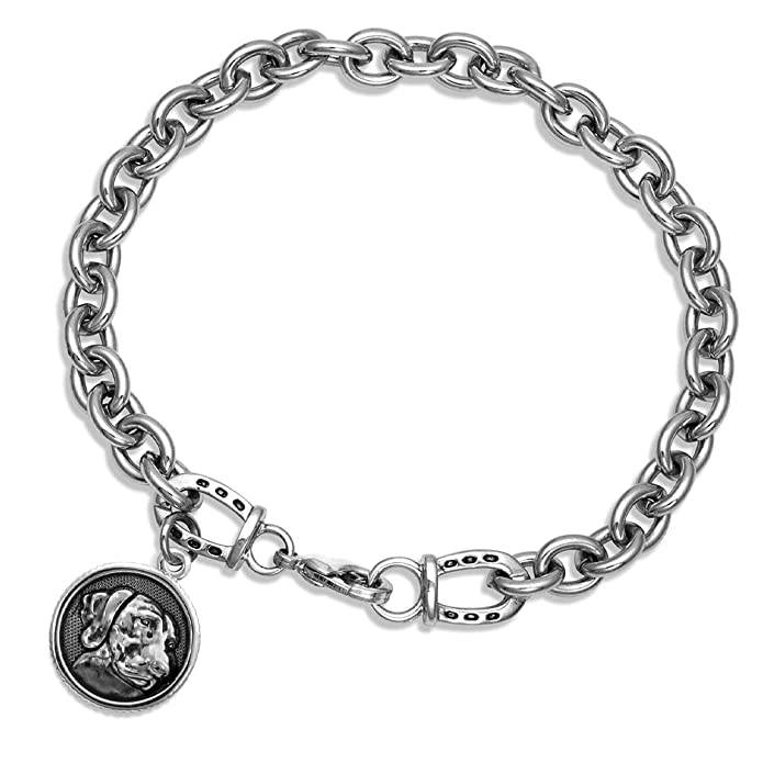 Montana Silversmiths Happy Tails Short Hair Pointer Charm Bracelet