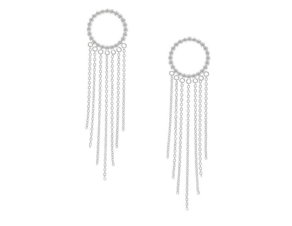 4-261941 Montana Silversmiths Trailing Halo Fringe Earrings sku 4-261941