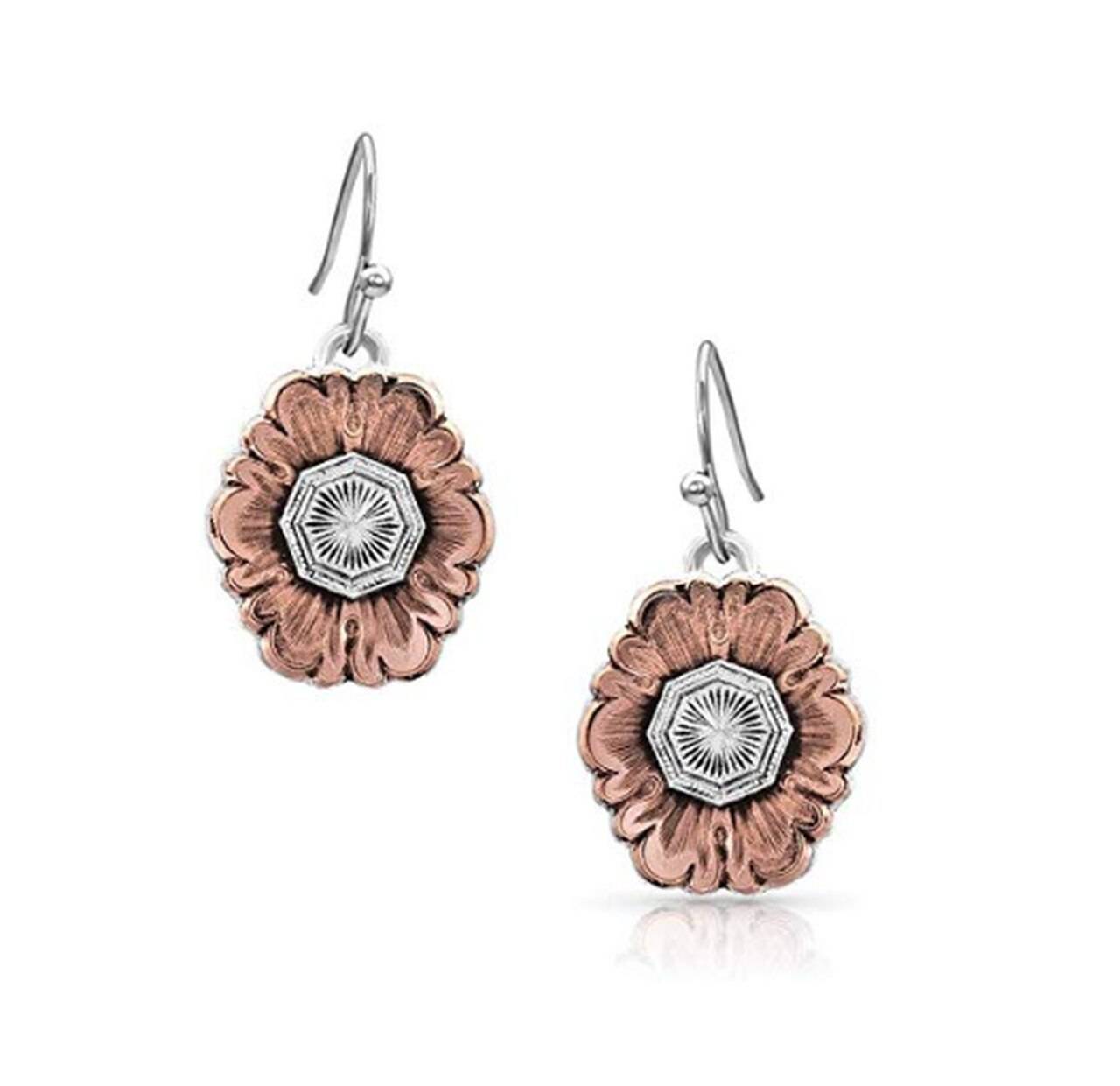 Montana Silversmith Ladies Flower Earrings