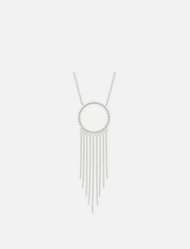 Montana Silversmiths Trailing Halo Fringe Necklace