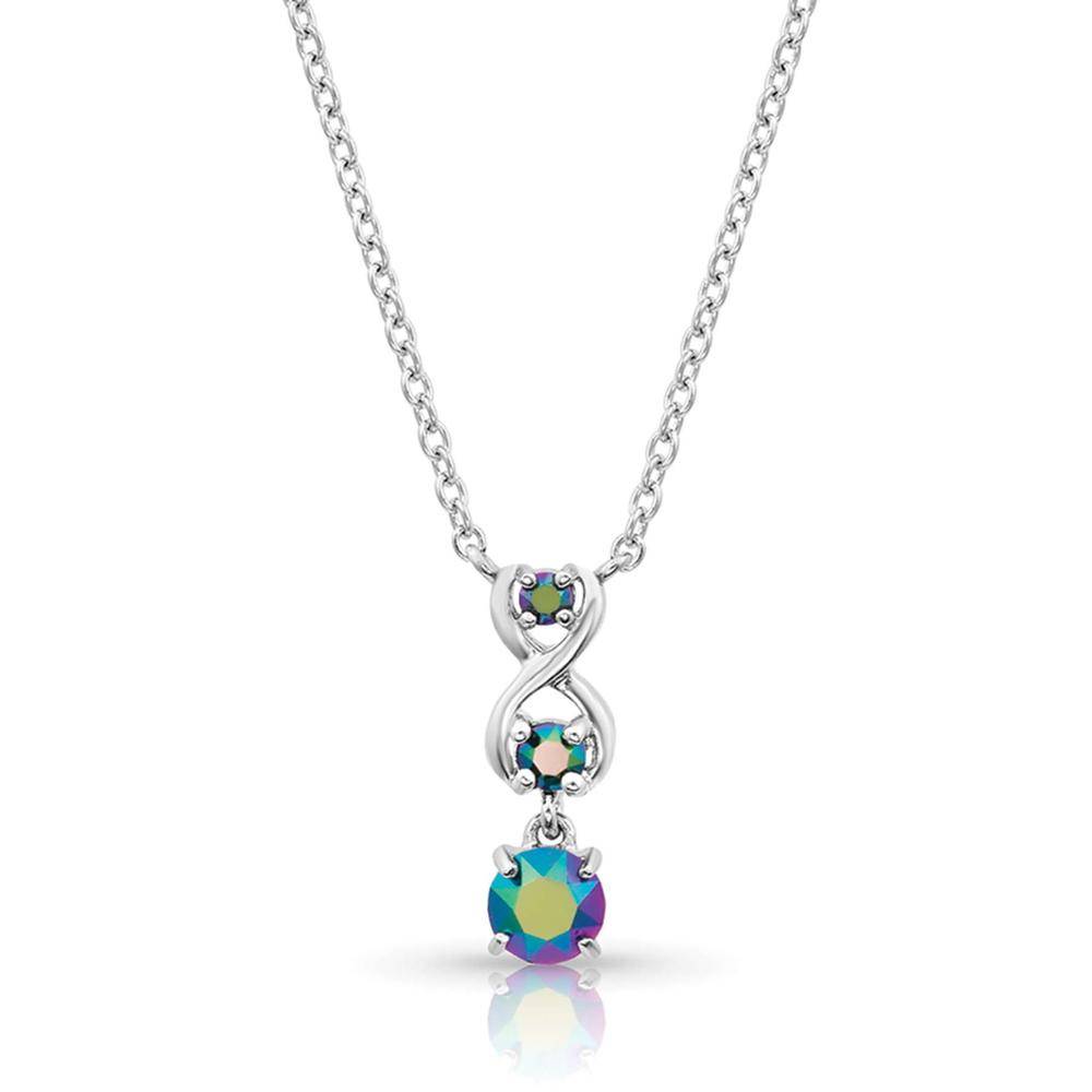 Montana Silversmiths Northern Lights Infinity Necklace