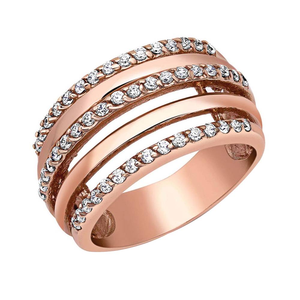 Montana Silversmiths Layered Brilliance Rose Gold Ring