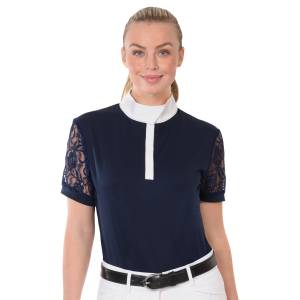 Ovation Ladies Elegance Lace Short Sleeve Show Shirt