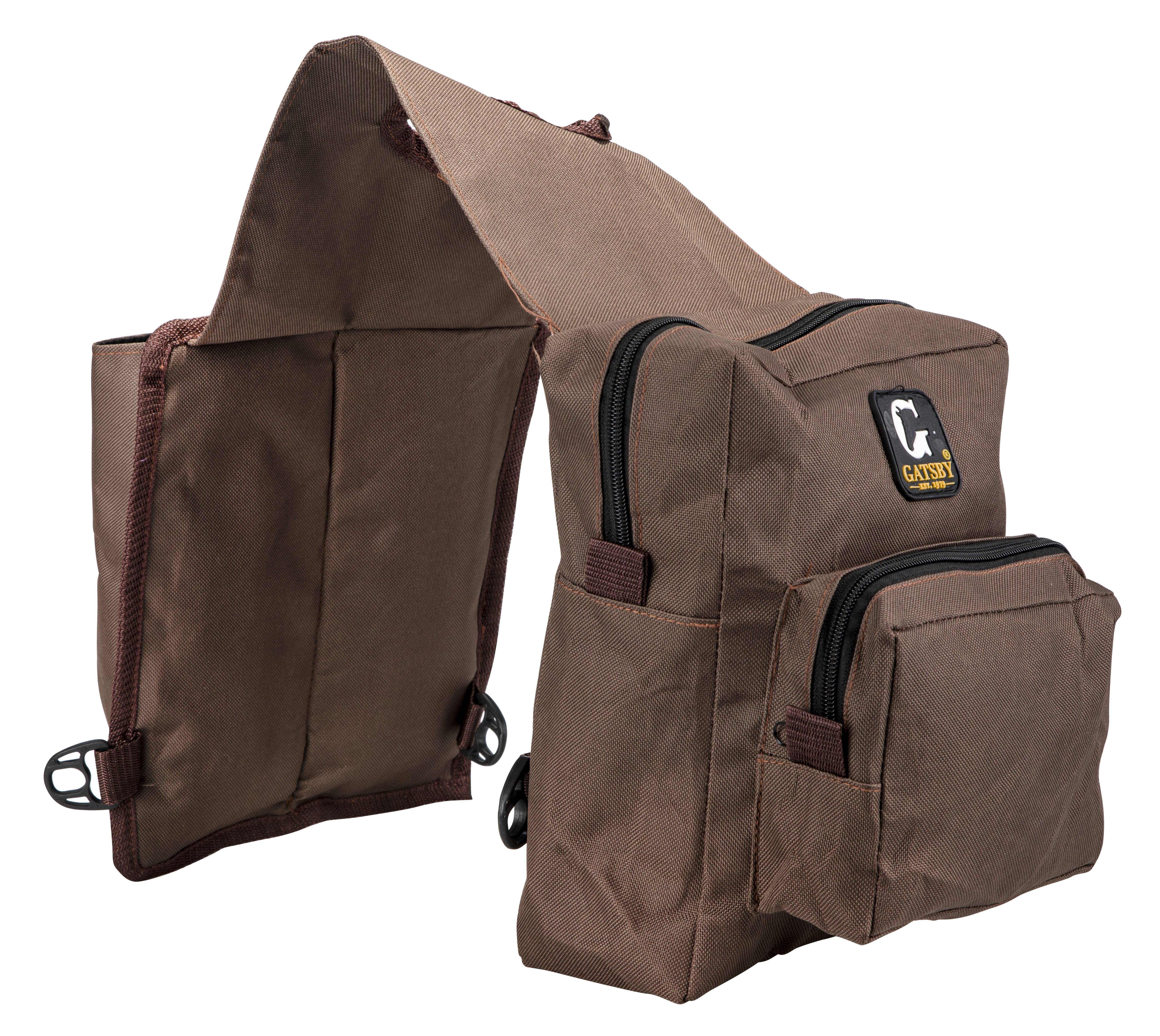 Insulated saddle horn outlet bags