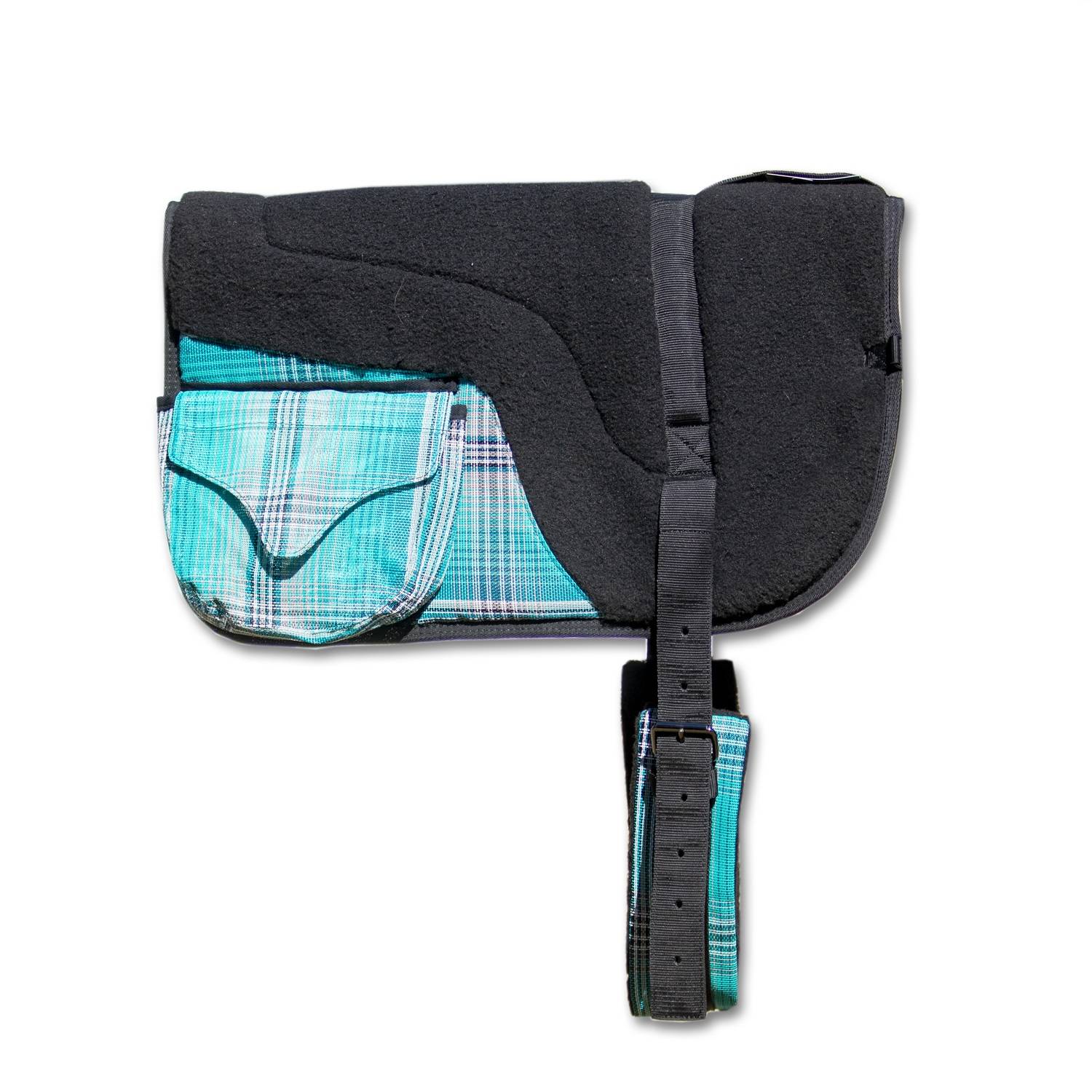 Western saddle pad with pockets hot sale