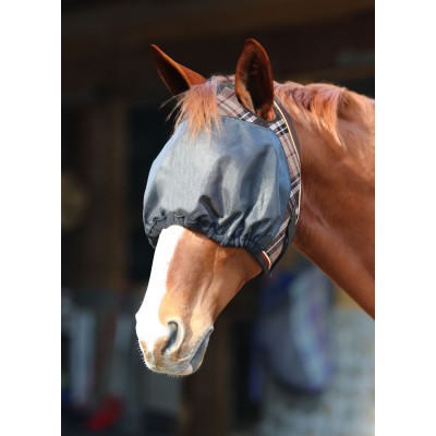 Kensington UViaitor Dartless Fly Mask with Web Trim with Forelock Opening