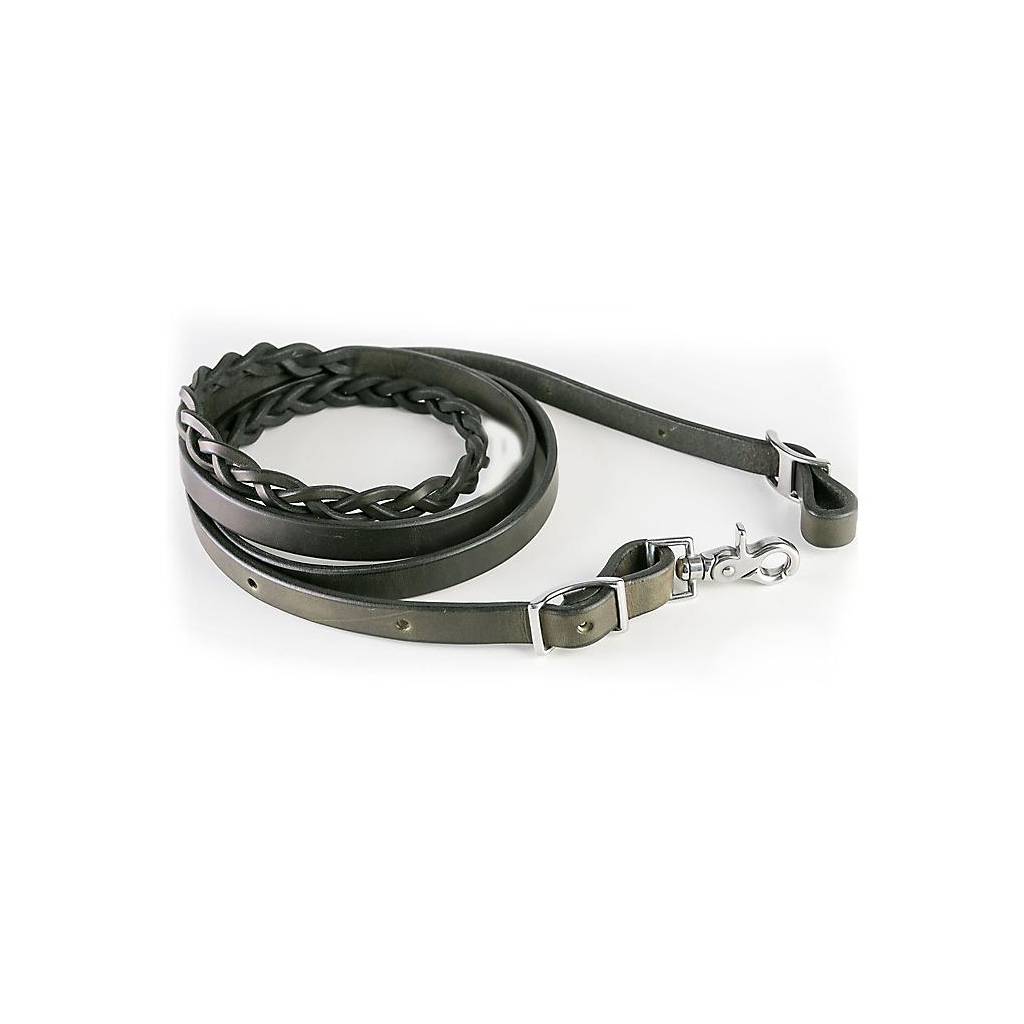 Tory Leather Peak Performance Braided Roping Reins