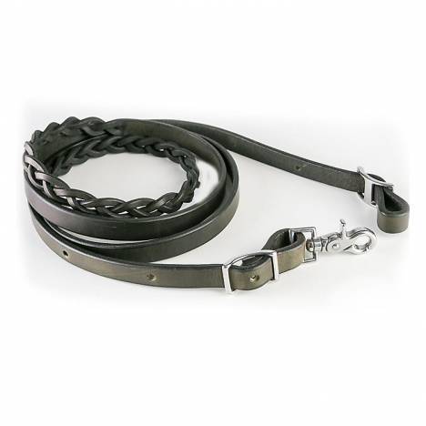 Tory Leather Peak Performance Braided Roping Reins