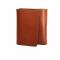 Tory Leather Trifold Wallet with Removable Card Window