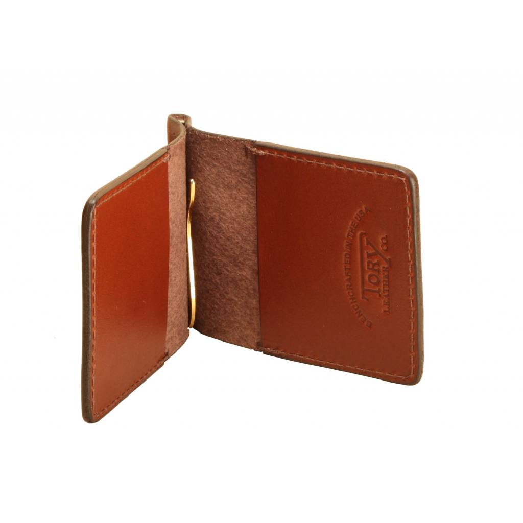 Tory Leather Money Clip