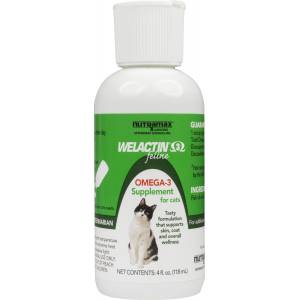 Nutramax Welactin Feline Omega-3 Cat Liquid Supplement