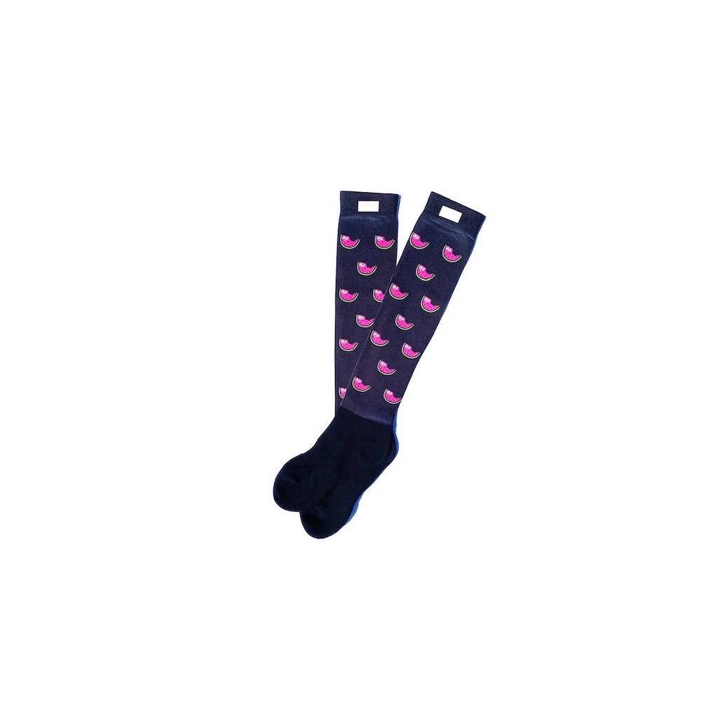 Lettia Ladies Watermelon Padded Boot Socks