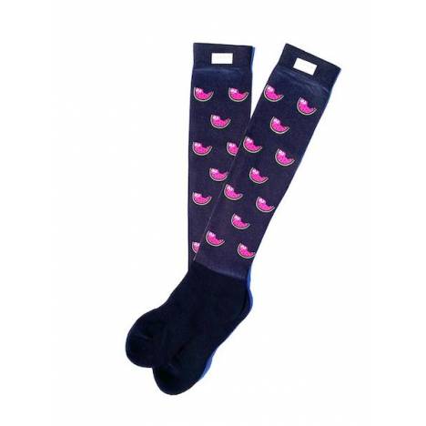 Lettia Ladies Watermelon Padded Boot Socks