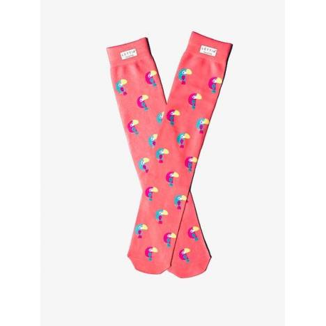 Lettia Ladies Toucan Boot Socks