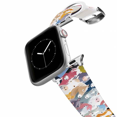 C4 Apple Watch Band - Horse Heads
