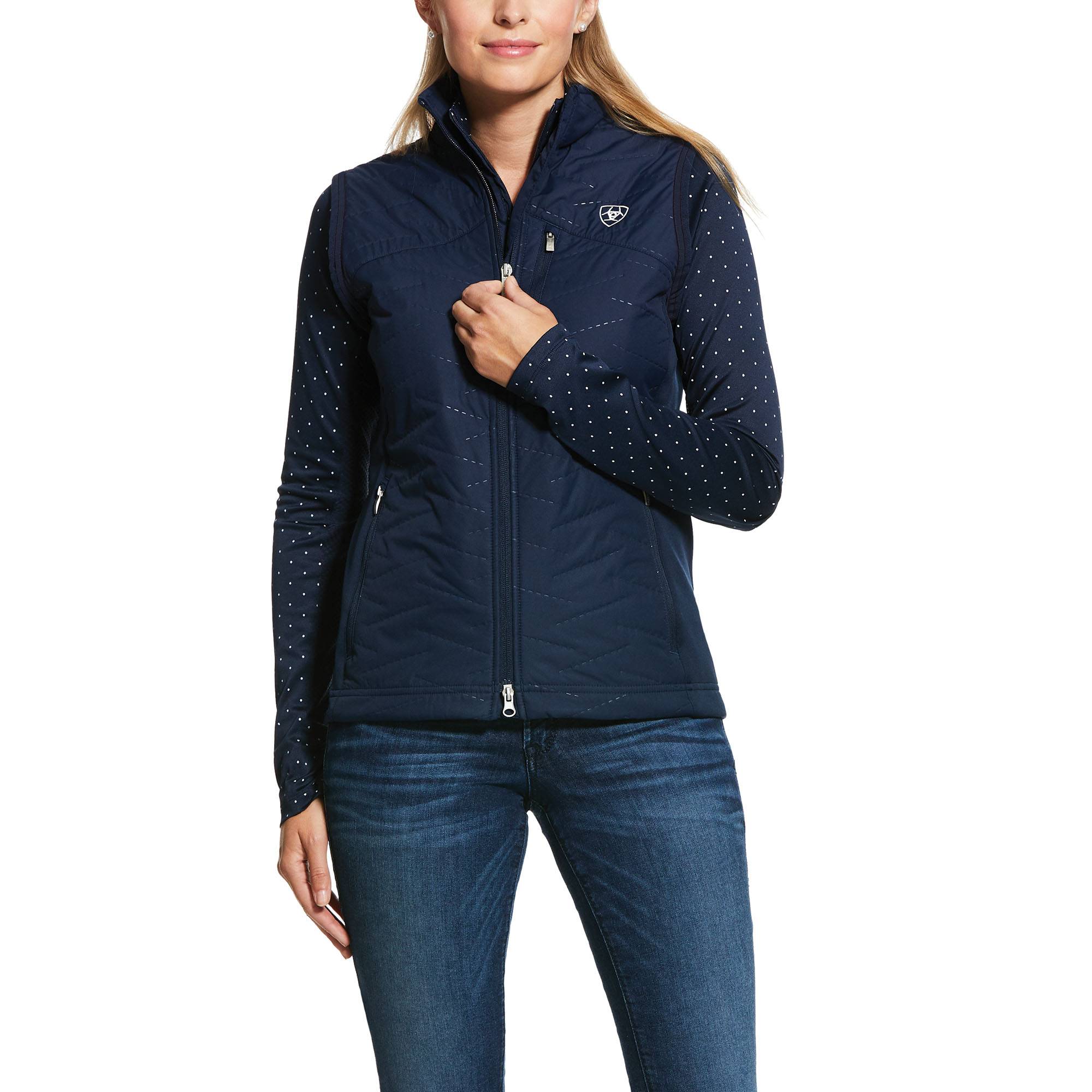 4-272813 Ariat Ladies Hybrid Insulated Vest sku 4-272813