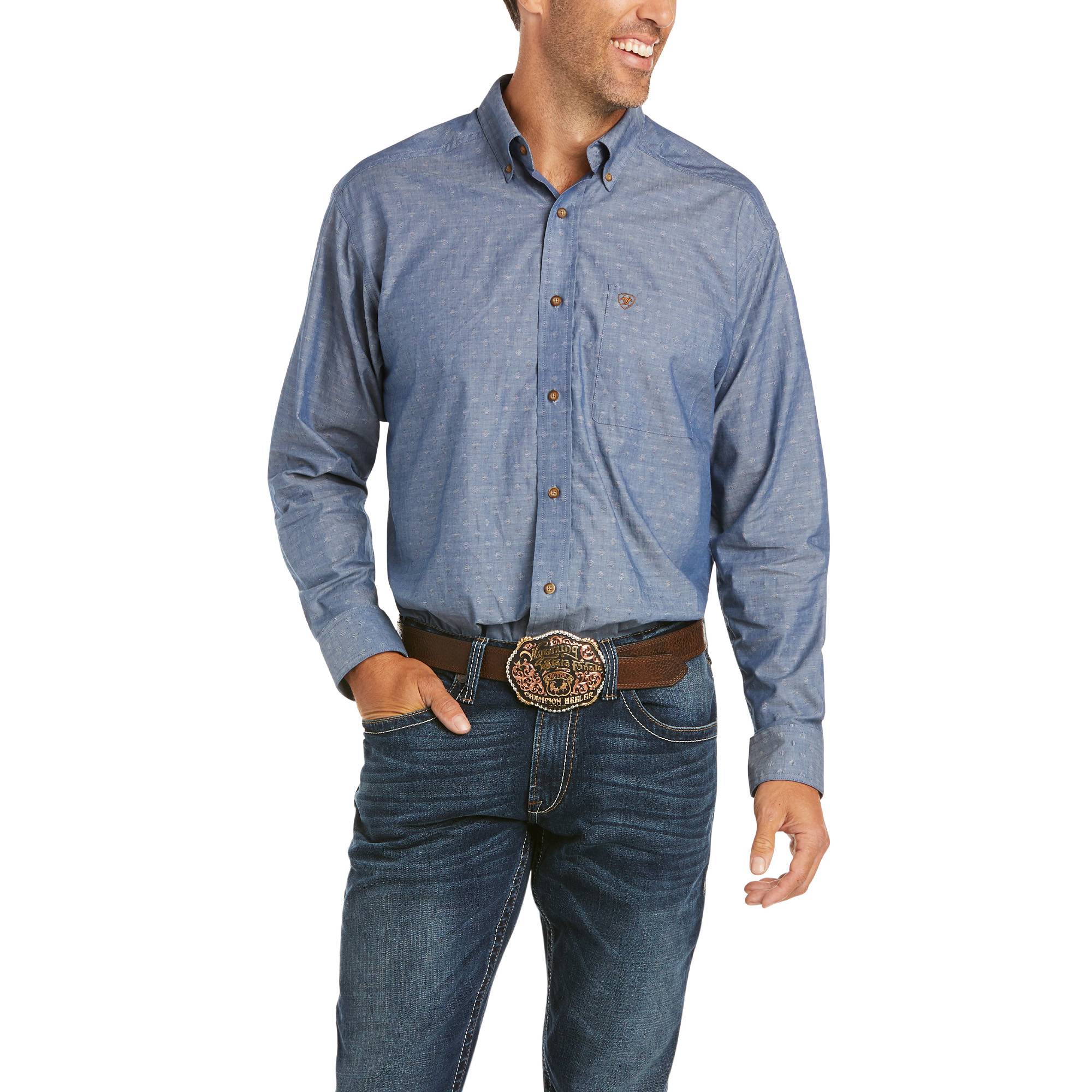 Ariat Mens Thomas Classic Fit Long Sleeve Shirt