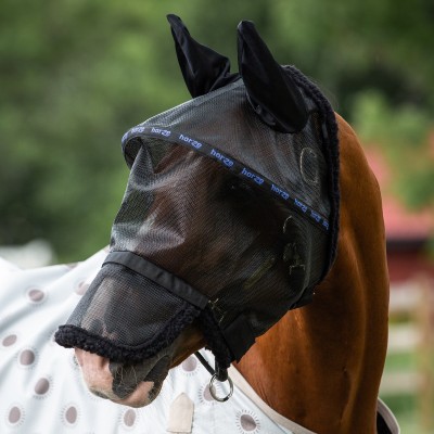 Horze Wire-Framed Fly Mask with Gap