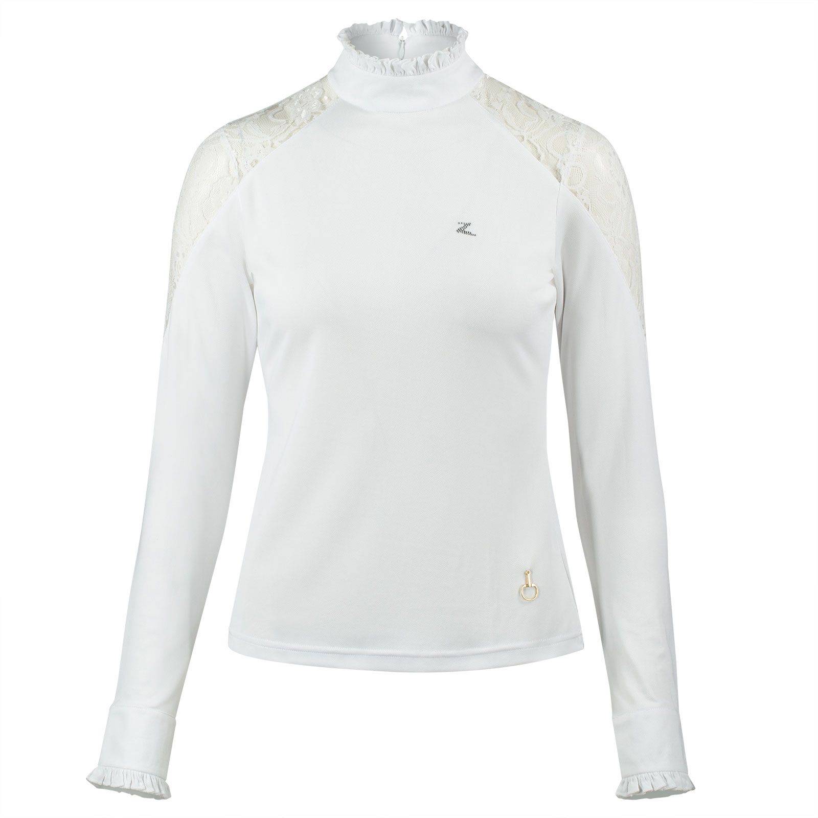 4-275670 Horze Ladies Sylvie Lace Show Shirt sku 4-275670