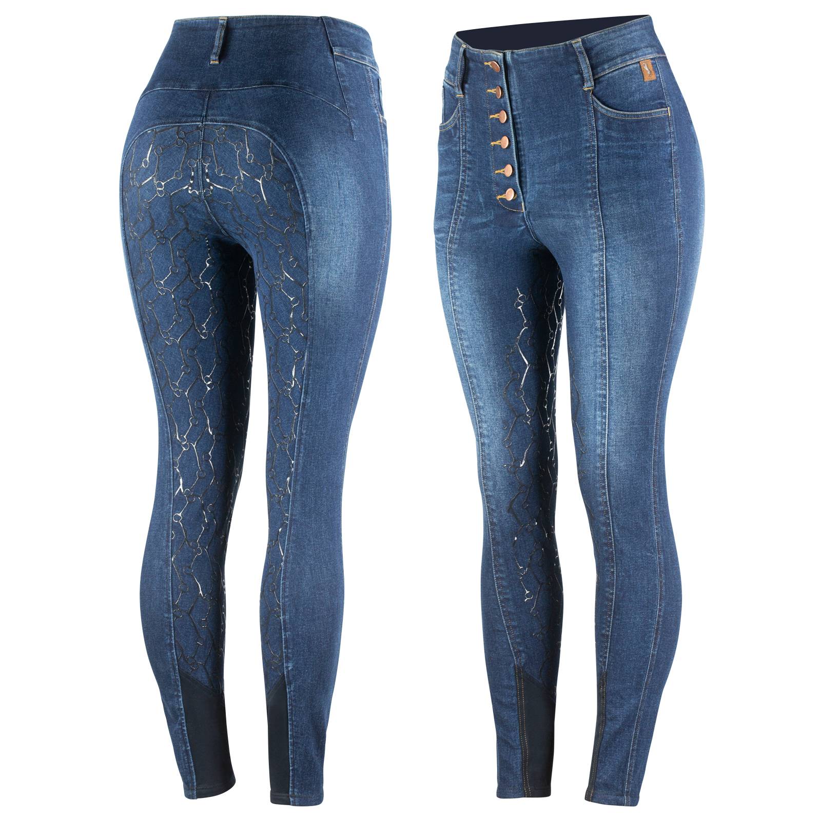 4-276065 Horze Ladies Limited Edition Filippa Denim Breeche sku 4-276065