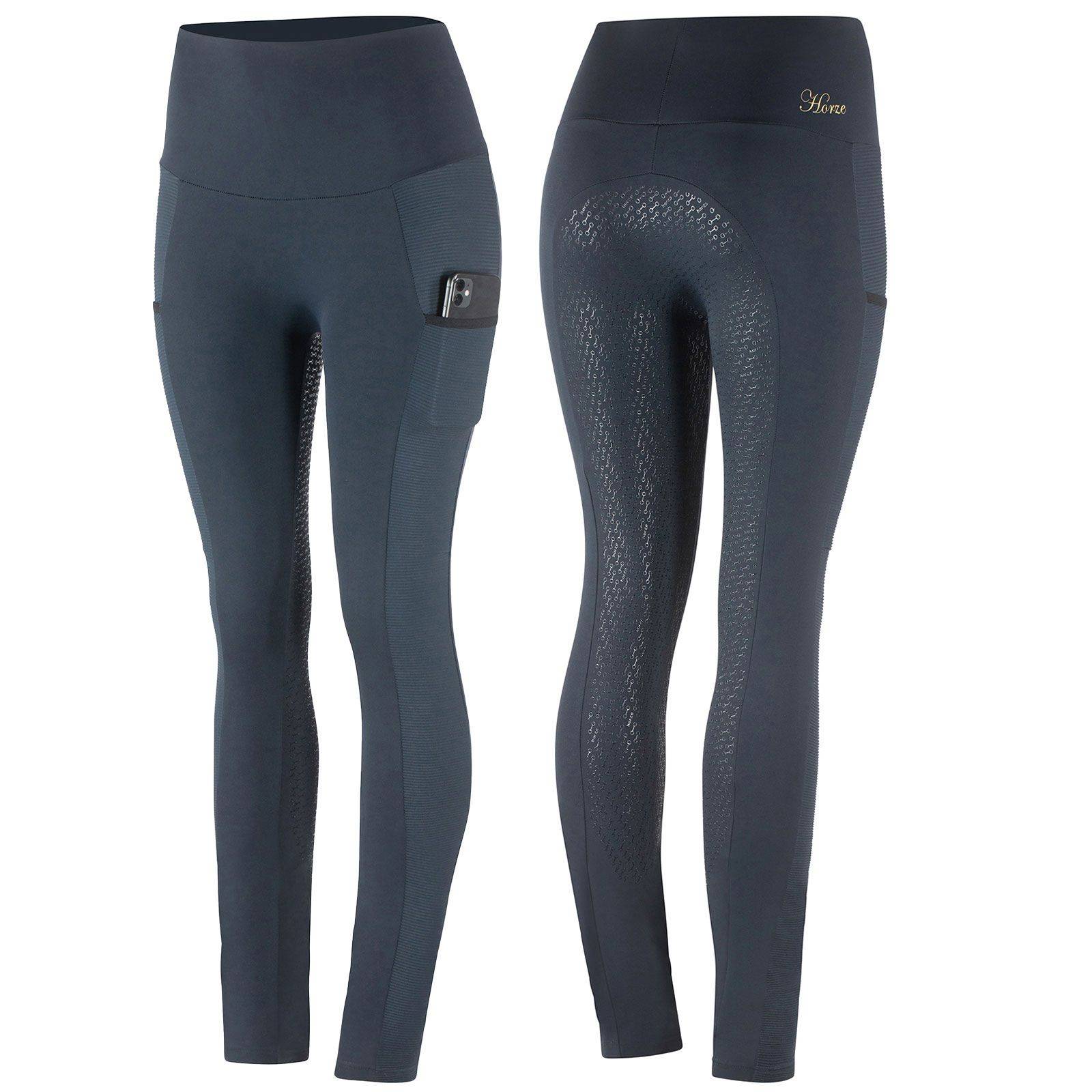 Horze Ladies Mathilde Functional Silicone Full Seat Tights