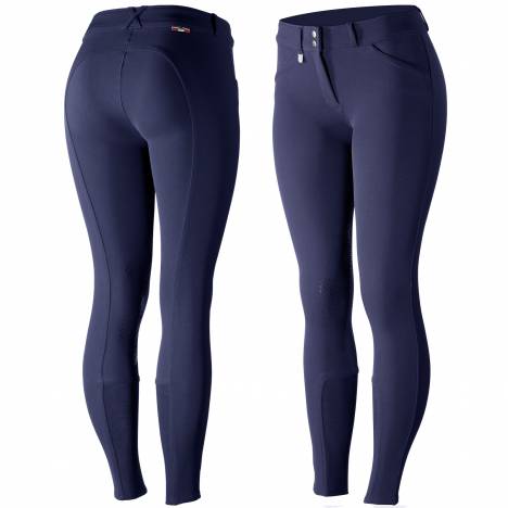 Horze Grand Prix Silicone Breeches- Ladies, Knee Patch