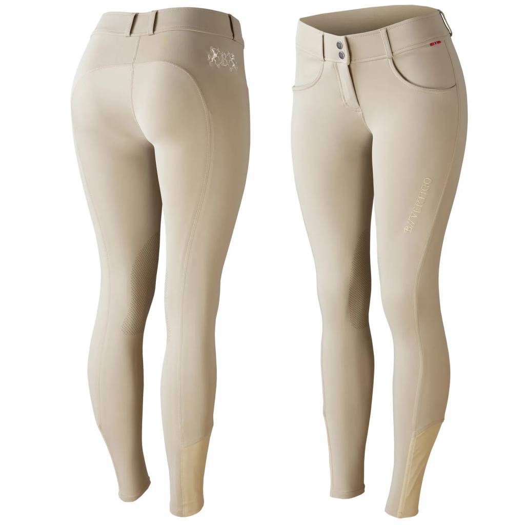 B Vertigo Ladies Meghan Silicone Knee Patch Breeches