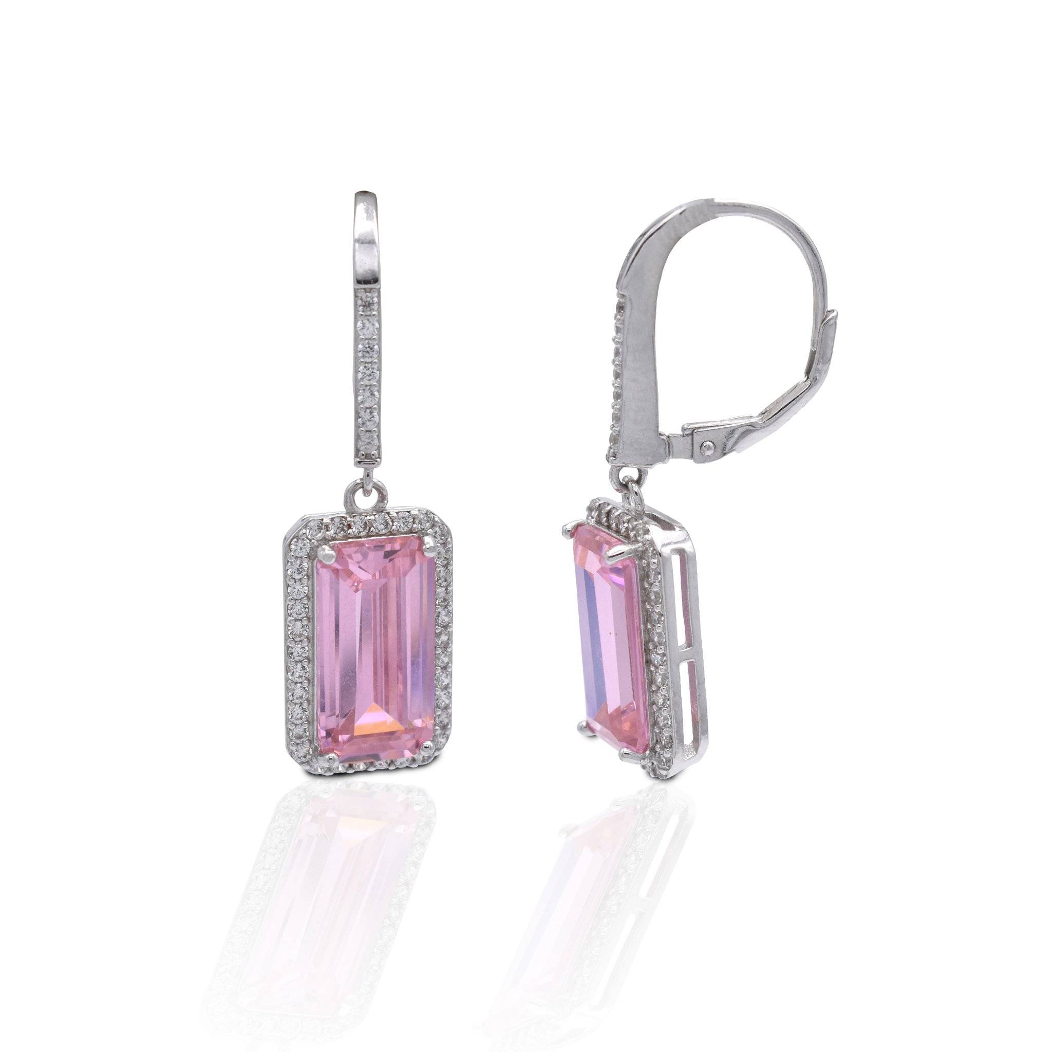 Kelly Herd Pink Halo Earrings