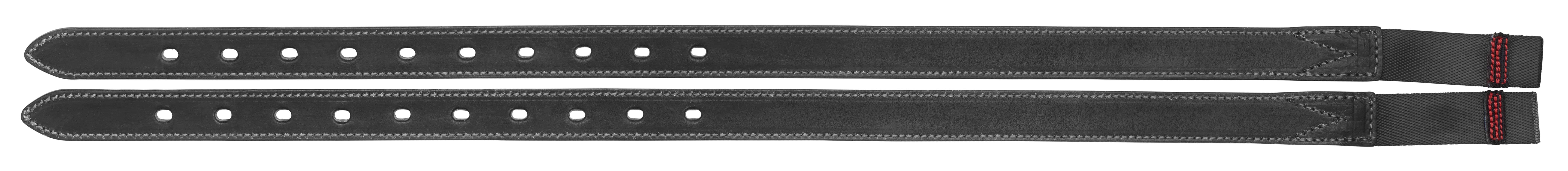Bates S-Buckle Leather Billets
