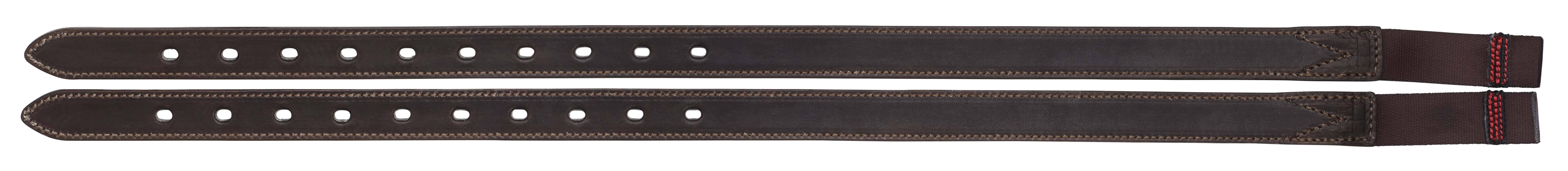 Bates S-Buckle Leather Billets