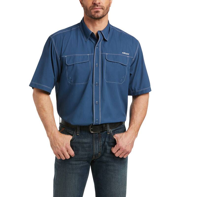 4-277993 Ariat Mens VentTEK Outbound Short Sleeve Shirt sku 4-277993