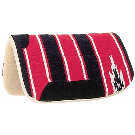 Mustang Navajo Top Barrel Pad with Fleece Bottom