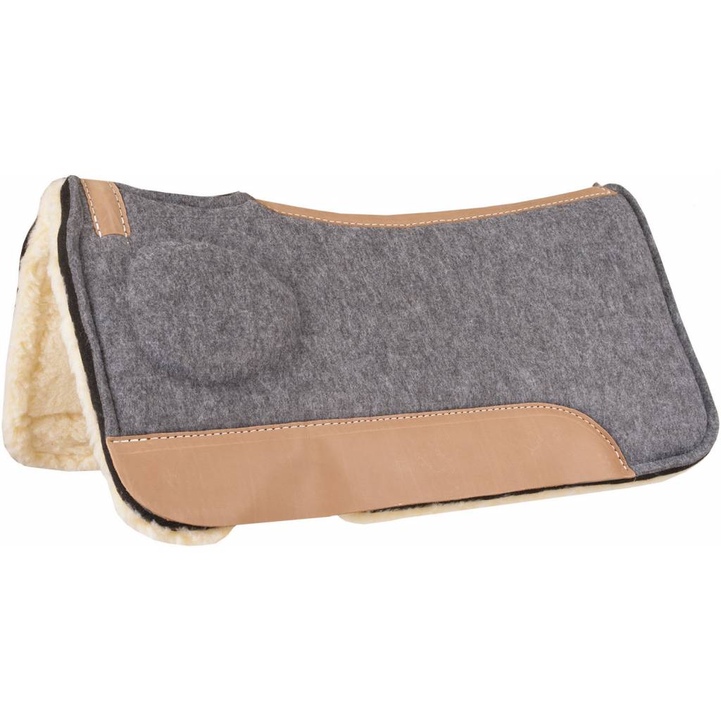 Mustang Contoured Correct Fit Fleece Bottom Saddle Pad