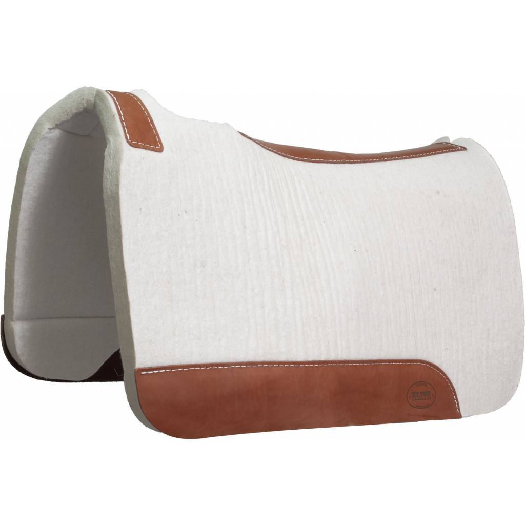 Mustang Premium Pressed Wool Contoured Pad