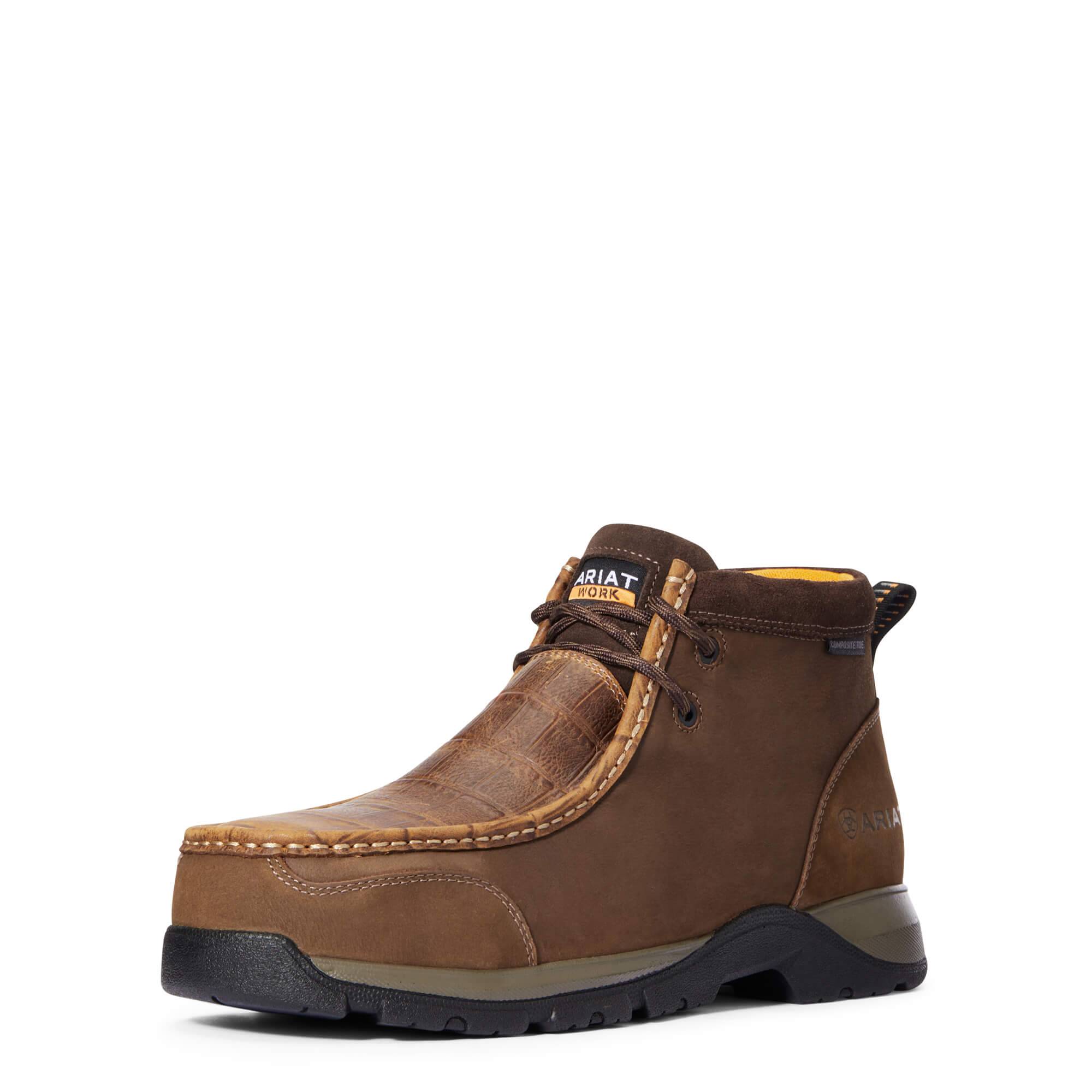 Ariat Mens Edge LTE Moc Composite Toe Work Boots