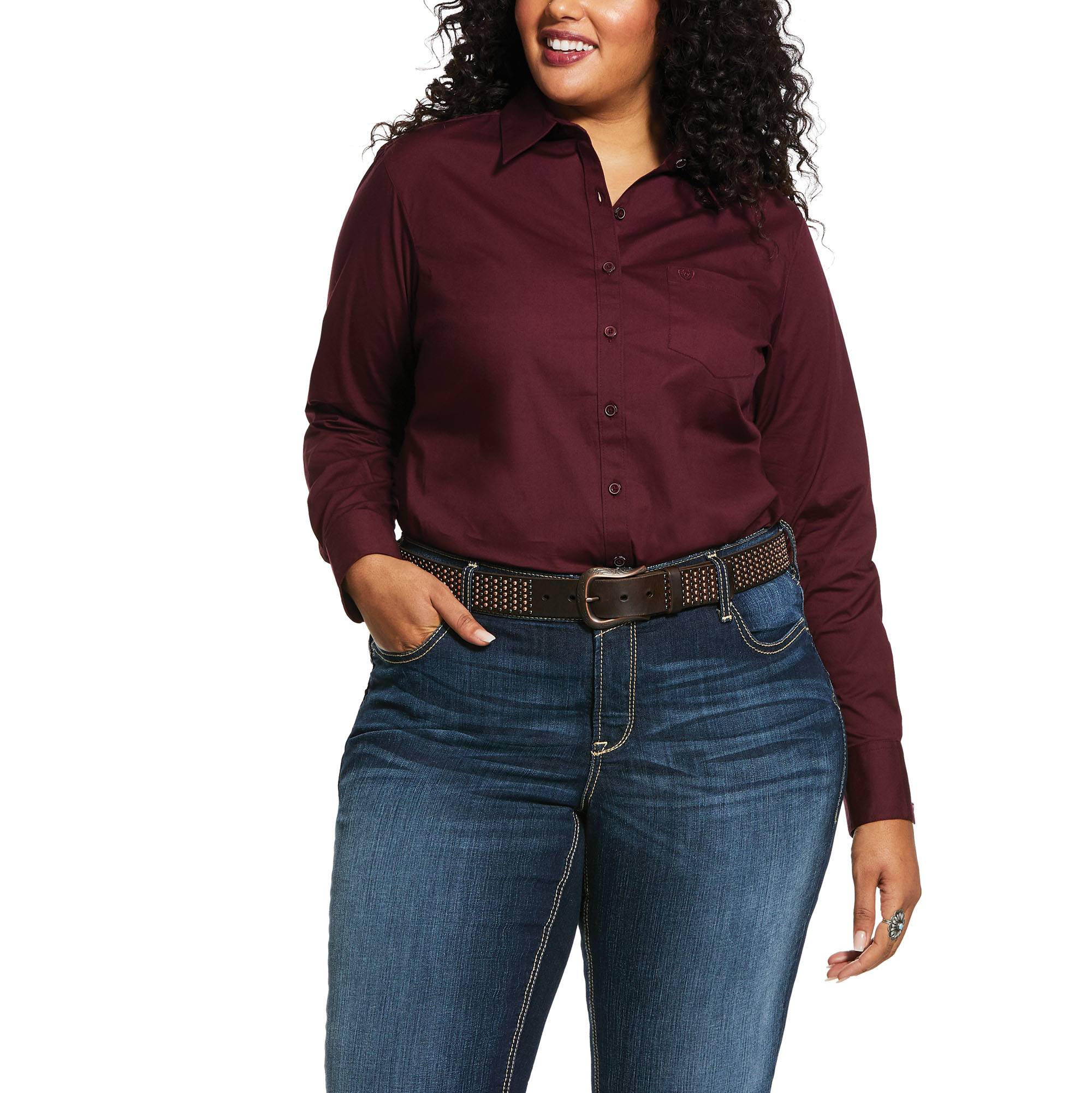 Ariat Ladies Kirby Long Sleeve Stretch Shirt