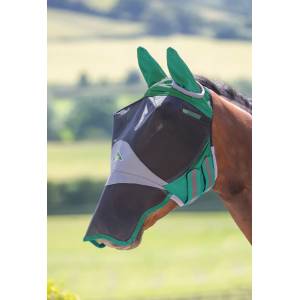 Shires Deluxe Fly Mask With Ears & Nose