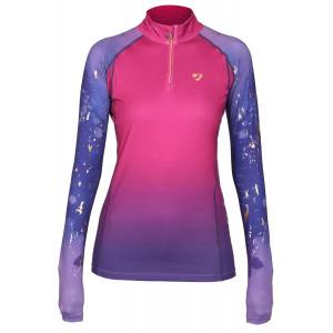Shires Ladies Aubrion Hyde Park Cross Country Shirt - FREE matching Socks with Purchase