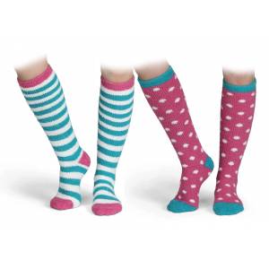 Shires Kids Fluffy Socks - 2 Pack