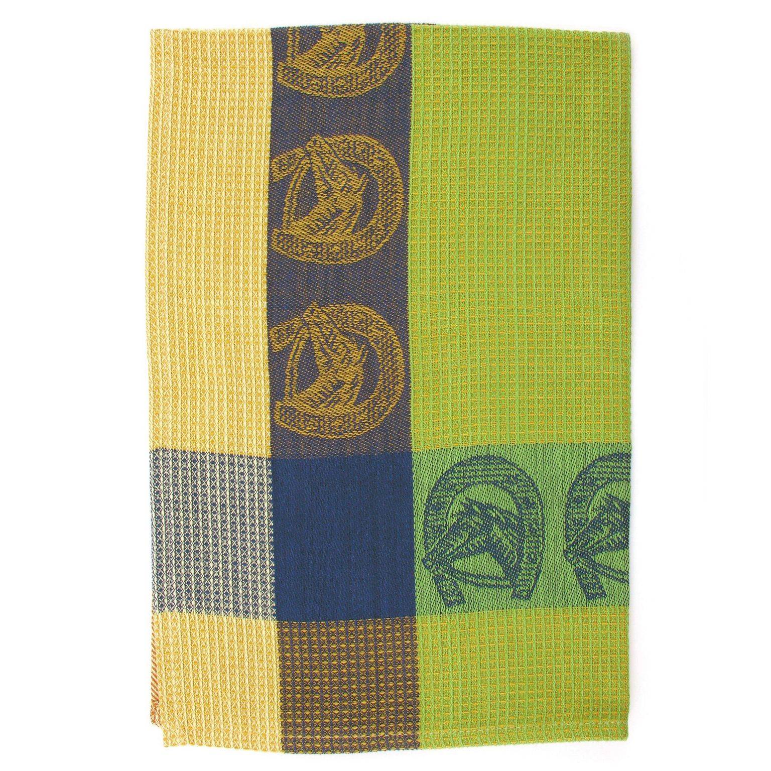 4-282737 Horseshoes Waffle Weave Kitchen Towel sku 4-282737