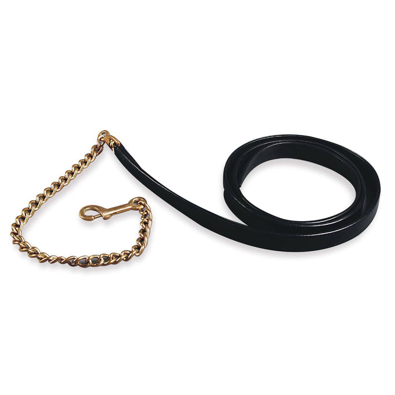 4-282742 Leather Lead with 30 Solid Brass Chain sku 4-282742