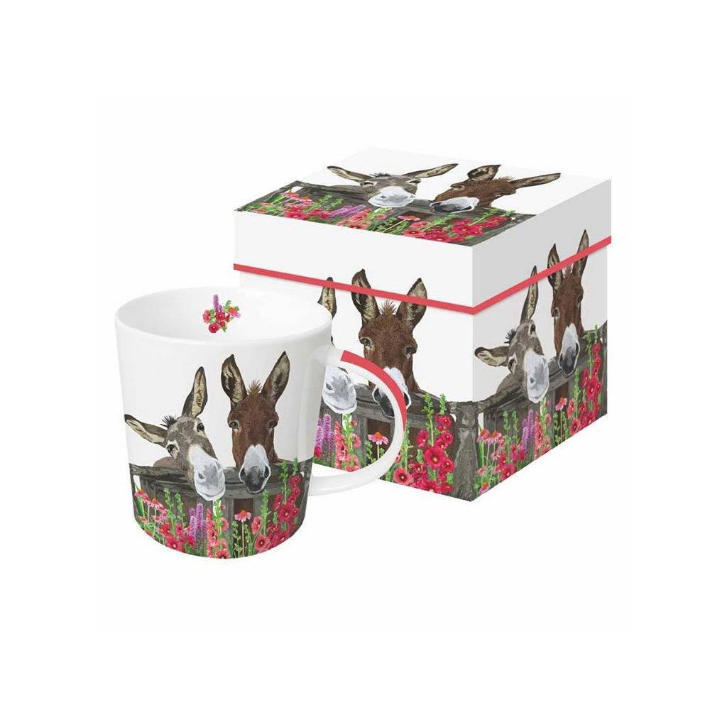 Burro/Donkey Friends Boxed Mug