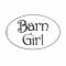 Euro Barn Girl Vinyl Stickers - Set Of 3