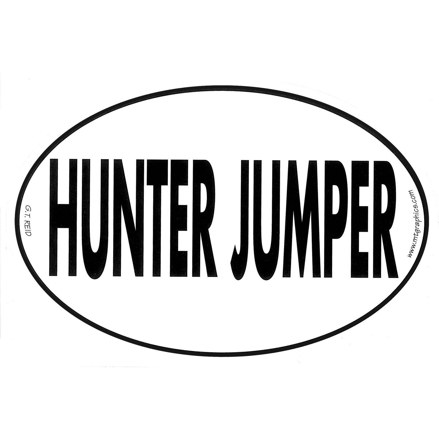 4-282849 Euro Hunter Jumper Vinyl Stickers - Set Of 3 sku 4-282849