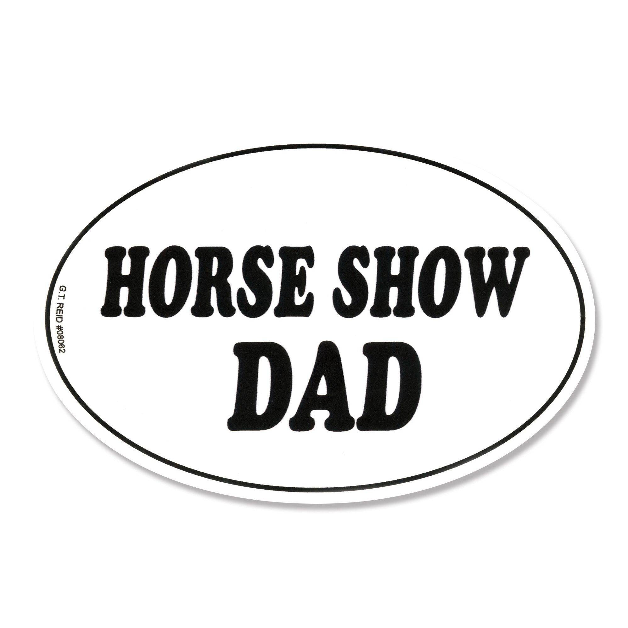 4-282862 Euro Horse Show Dad Vinyl Stickers sku 4-282862