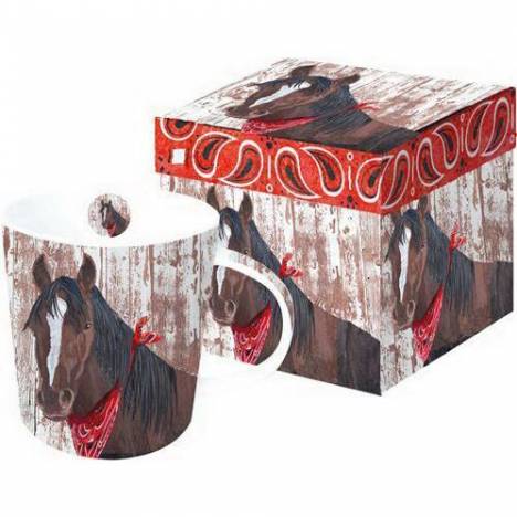 Bandana Horse Boxed Mug